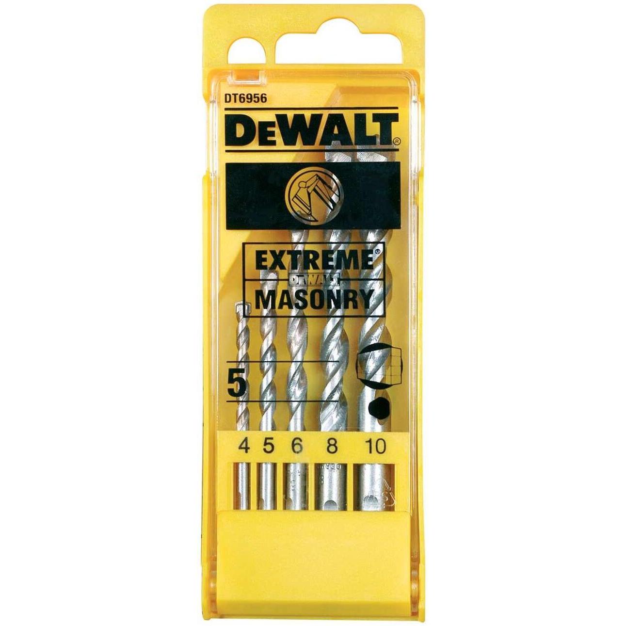 DeWalt, Bohrereinsatz, Concrete drill cylindrical 10 5 6 8 4mm 5pcs. (DT6956QZ) (10 mm)