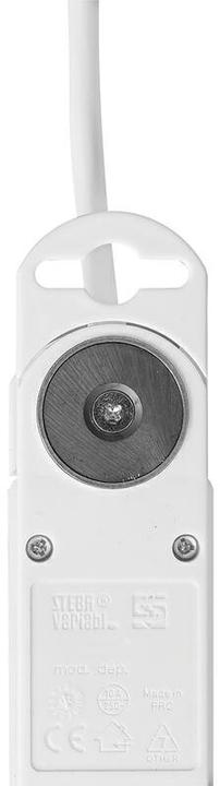 Produktbild Steffen Steckdosenleiste TIDE 6xT13 3m mit Schalter und Haftmagnete ws (6 x, Typ 13, 3 m)