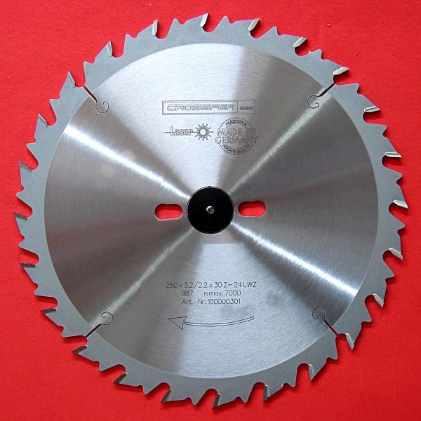 Immagine prodotto Crossfer - HM-Sägeblatt 250 mm Grobschnitt 24Z