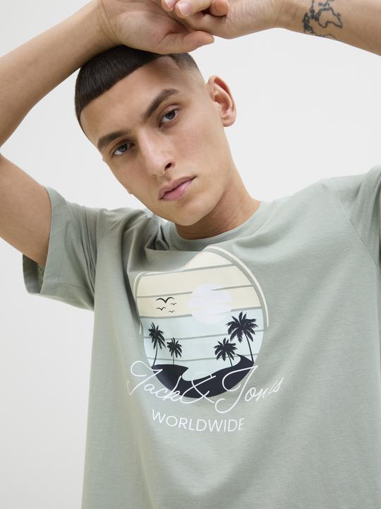 Produktbild Jack & Jones Gedruckt Rundhalsausschnitt T-shirt T-shirt (XL)