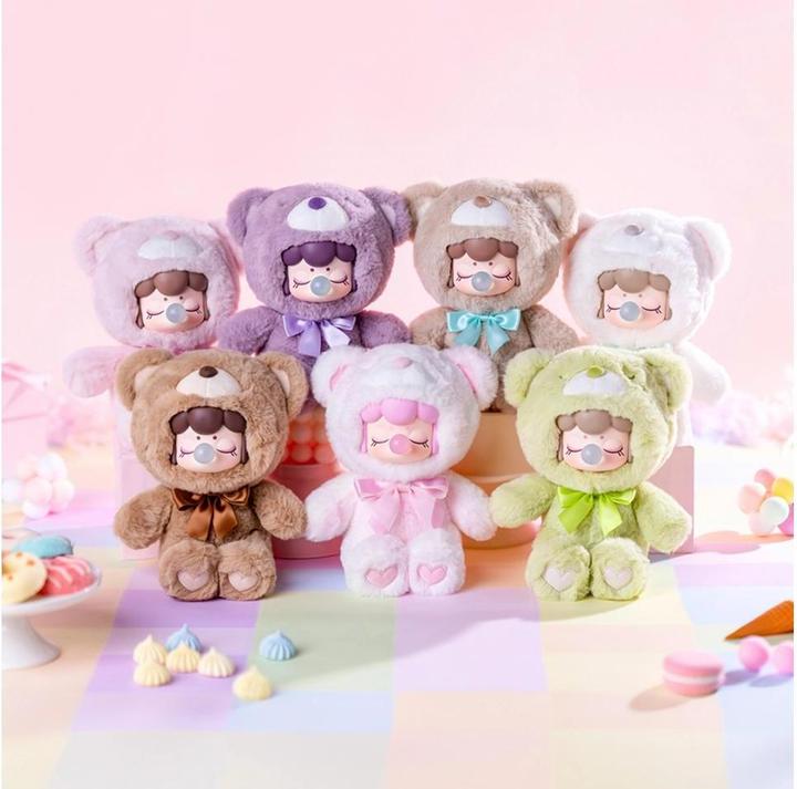 Actual product image Robotime Nanci Kuschelbären – assortiert, Motiv: Tiere (17.50 cm)