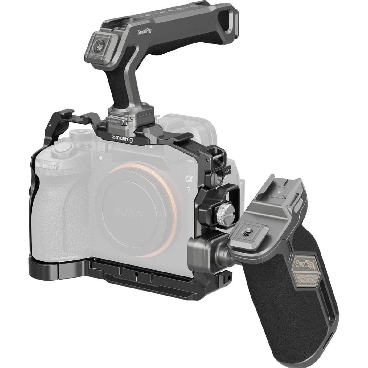 SmallRig 6028 Advanced HawkLock Cage Kit for Sony Alpha 7 V / 7R V / 7 IV (Gabbietta), Accessori video