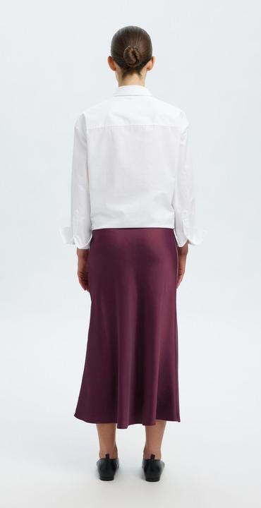 Actual product image Selected Femme Slflena Hw Midi Skirt Noos (36)