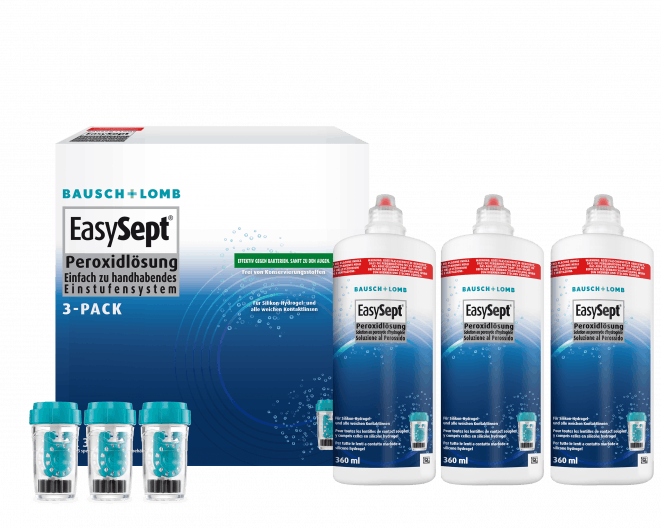 Immagine prodotto Bausch + Lomb EasySept 3Pack (Sistema perossido, 1080 ml)