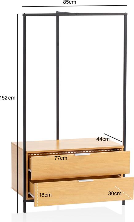 Produktbild FineBuy Garderobe