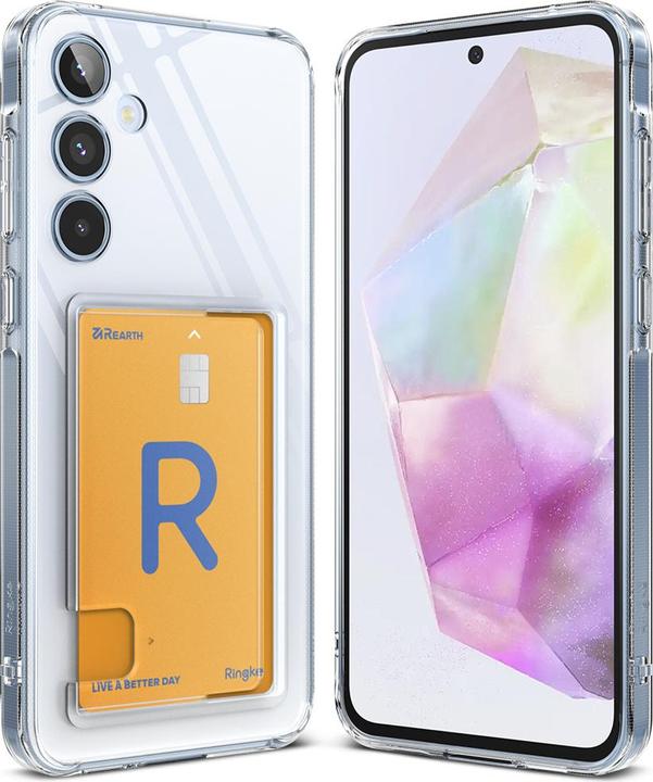 Actual product image Ringke Case for Galaxy A35 5G FUSION CARD CLEAR (Samsung Galaxy A35)