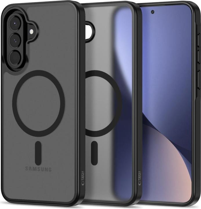 Tech-Protect MAGMAT MAGSAFE GALAXY A36 / A56 / A37 5G MATTE SCHWARZ (1 pcs., Samsung Galaxy A36, Samsung Galaxy A56)