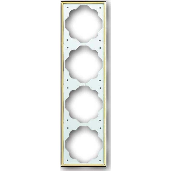 Busch-Jaeger, Zubehör Schalterprogramm, Abdeckrahmen 4-fach Rahmen 2CKA001754A3641