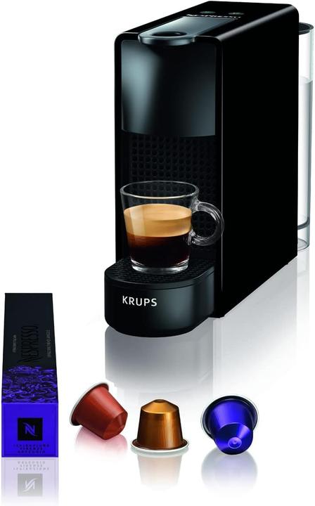 NESPRESSO Krups Essenza Mini Piano Black Pod Coffee Machine 06 Litres Black