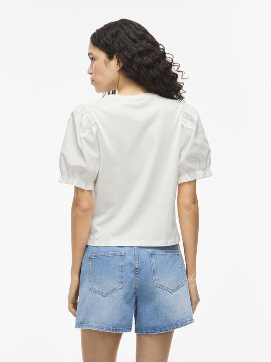 Actual product image Vila VIRIFA Rundhals Oberteil mit kurzen Ärmeln (S)