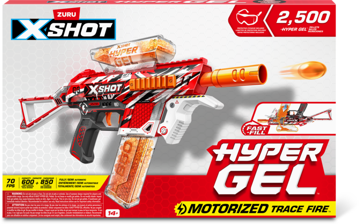 Xshot X-Shot - Hyper Gel Sub Machine Gun (36621)