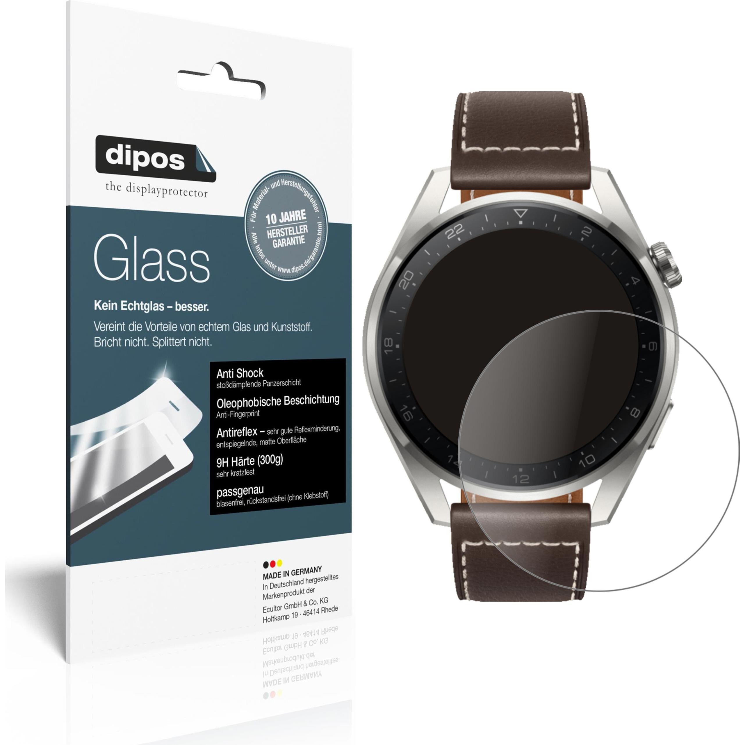 Dipos Displayschutz Anti-Shock, Smartwatch Schutzfolie, Transparent