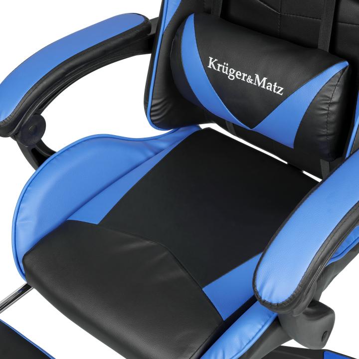 Produktbild Krüger&Matz Gaming chair Gaming chair Warrior GX-150 Gaming Chair, Black-blue
