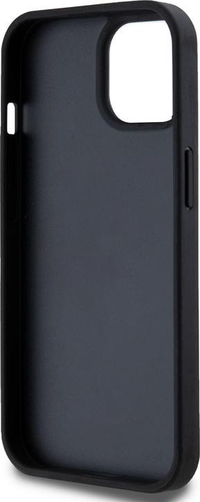 Produktbild DKNY DKHCP15SPRTHSLK iPhone 15 / 14 / 13 6.1" czarny/black hardcase Leather Mono Stripe & Metal Logo (Apple iPhone 15)