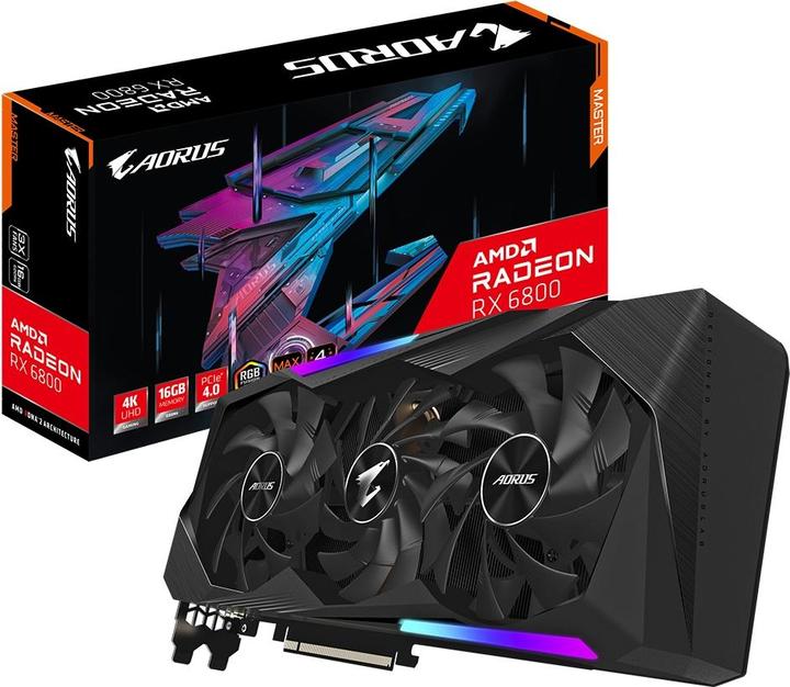 Produktbild Gigabyte Aorus Radeon RX 6800 Master 16G (16 GB)