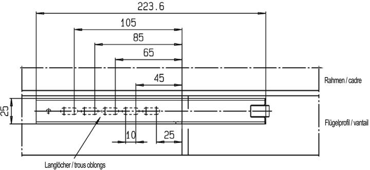 Productafbeelding Fuhr Bewegende eindklep MPM69N (Kamerdeur, Toegangsdeur, Houten deur, Balkondeur, Interieur)