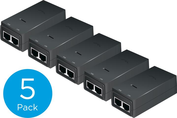 Produktbild Ubiquiti Passive PoE GE Injector: 24V, 12W (Passive 24V PoE-in, 12 W)