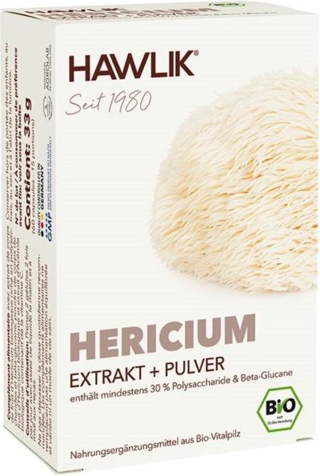 Immagine prodotto Hawlik Hericium estratto + capsula di polvere (120 Pezzo/i, Pillole, 112 g)