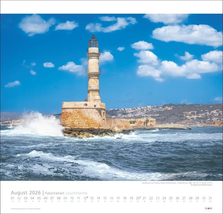 Immagine prodotto Faszination Leuchttürme Edition Kalender 2026 - An den Grenzen der Landschaft (48 x 46 cm, Copertina rigida, Tedesco)
