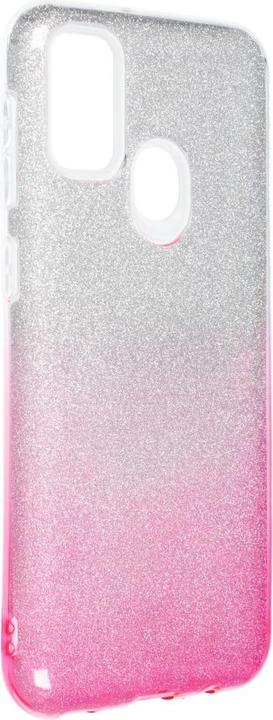 Actual product image König Design Mobile Phone Case for Samsung Galaxy M21 Protective Case Cover Bumper Shell Glitter Pink (Samsung Galaxy M21)