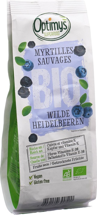 Produktbild Optimys Wilde Bio Heidelbeeren (180 g)