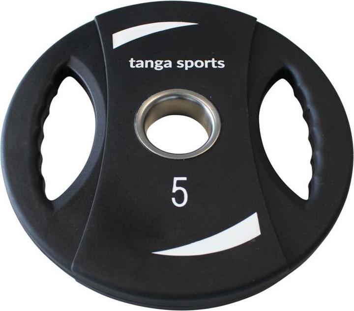 Actual product image Tanga Sports TPU weight plate, 5 kg