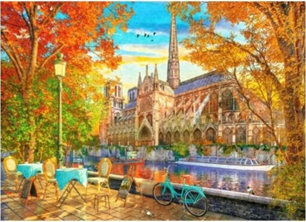 Produktbild Educa 1000 Notre Dame In Autumn (1000 Teile)