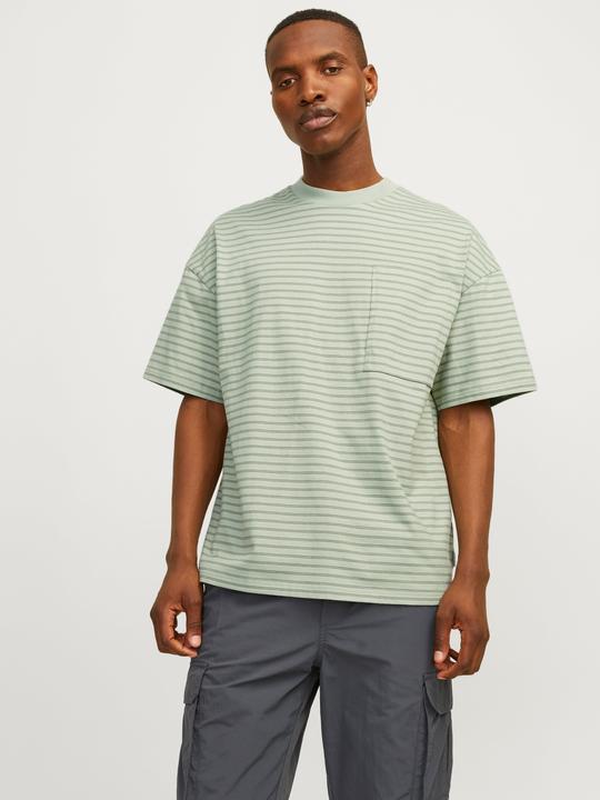 Image du produit Jack & Jones Rayé Col rond T-shirt T-shirt (S)