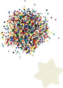 Immagine prodotto Hama Miscela di colori solidi organici midi, compresa la piastra a matita organica