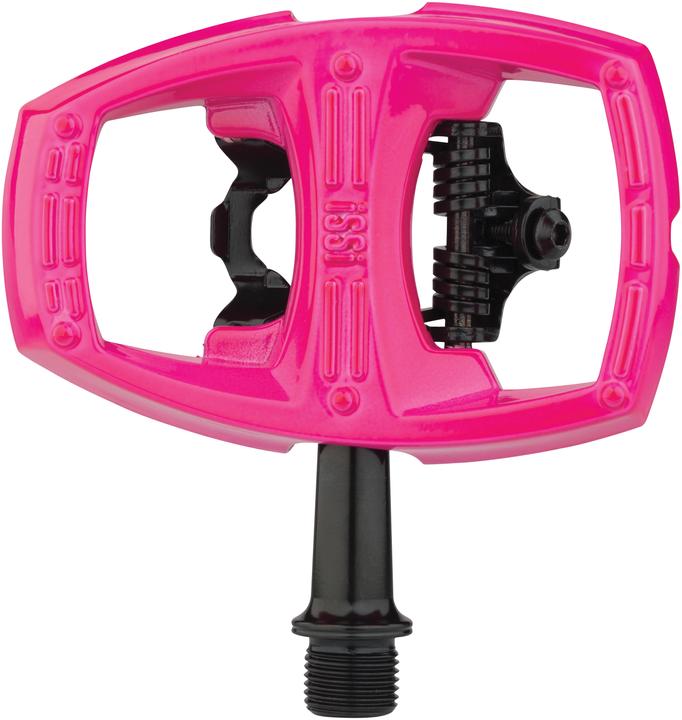 Immagine prodotto iSSi Pedale ibrido Flip II SPD per MTB/Trekking/City (Cuscinetto/Bushing). Pink.