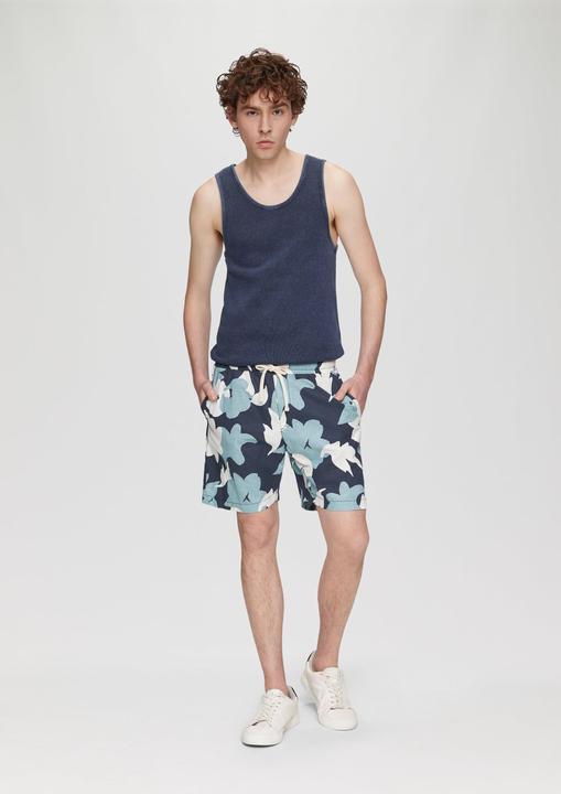 Image du produit s.Oliver Hose Shorts mit All-over-Print und elastischem Bund (M)
