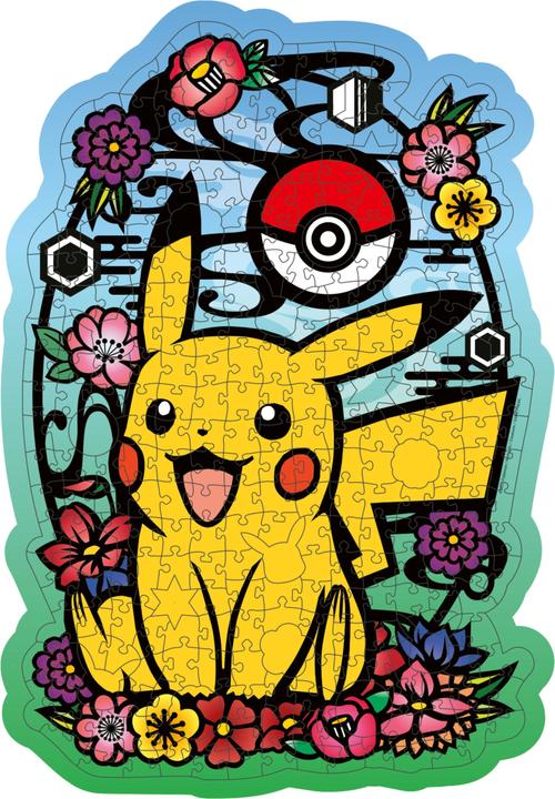 Produktbild Ravensburger WOODEN Puzzle 12000761 - Pikachu - 300 Teile Kontur-Holzpuzzle mit stabilen (300 Teile)
