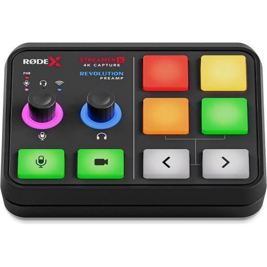 Thumbnail - RØDE X Rode Streamer X Interface mit WIME-TX Mikrofon, Mischpult, Schwarz
