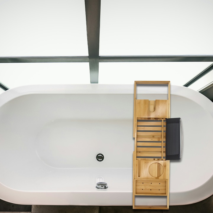Produktbild Mad Monkey Badewannenablage aus Bambus
