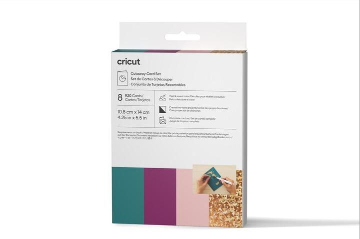 Cricut Cut-Away Cards Corsage R20 10,8 cm x 14 cm 8-pack (P) (8 pcs.)