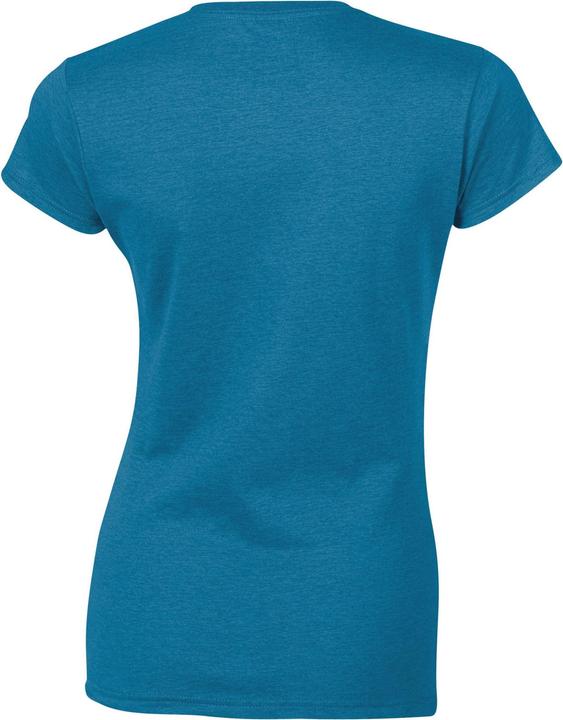Actual product image Gildan Womens/Ladies Softstyle Plain Ringspun Cotton Fitted T-Shirt (40)