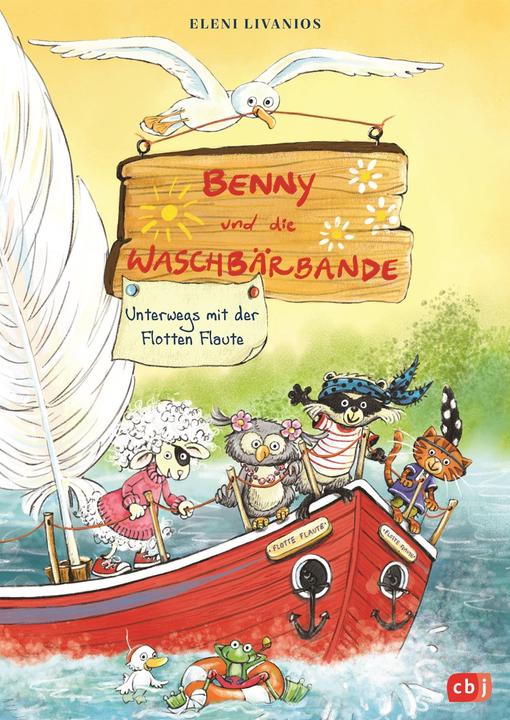 Produktbild Benny und die Waschbärbande - Unterwegs mit der Flotten Flaute (Deutsch, Eleni Livanios, 2021)