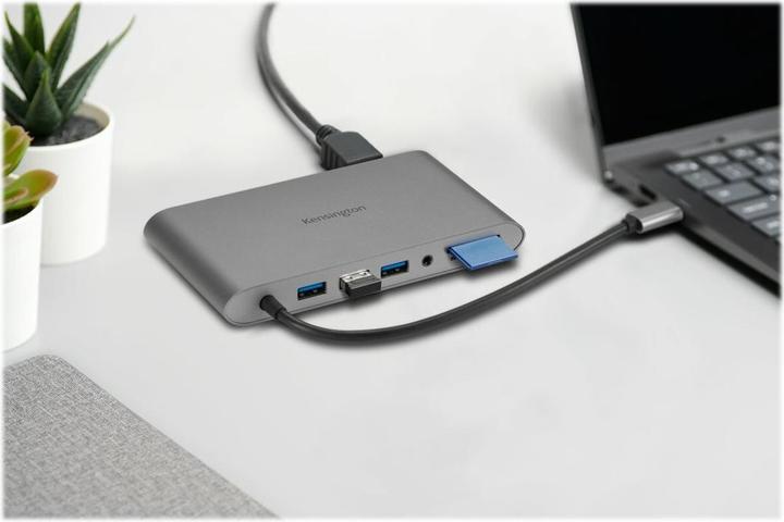 Productafbeelding Kensington UH1440p Mobiel USB-C 8-in-1 Docking Station (USB-C, 3 ports)