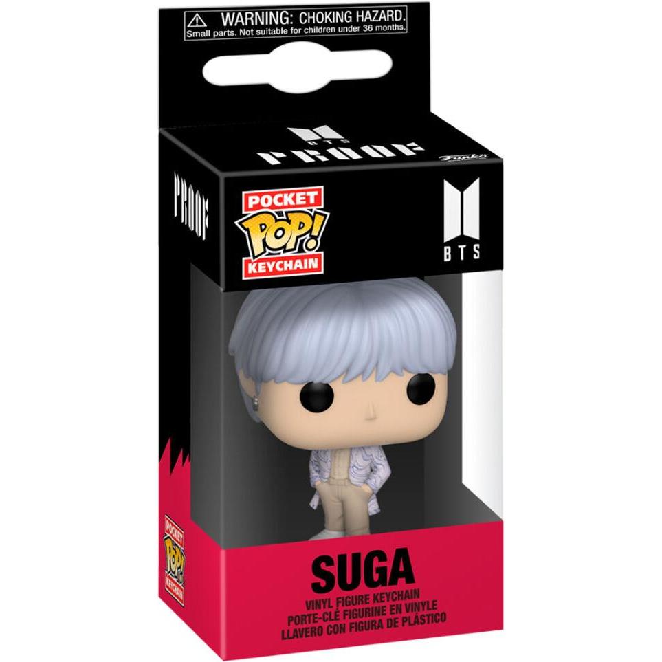 Thumbnail - Funko, Schlüsselanhänger, BTS POP! Vinyl Schlüsselanhänger 4 cm Suga Display (12)