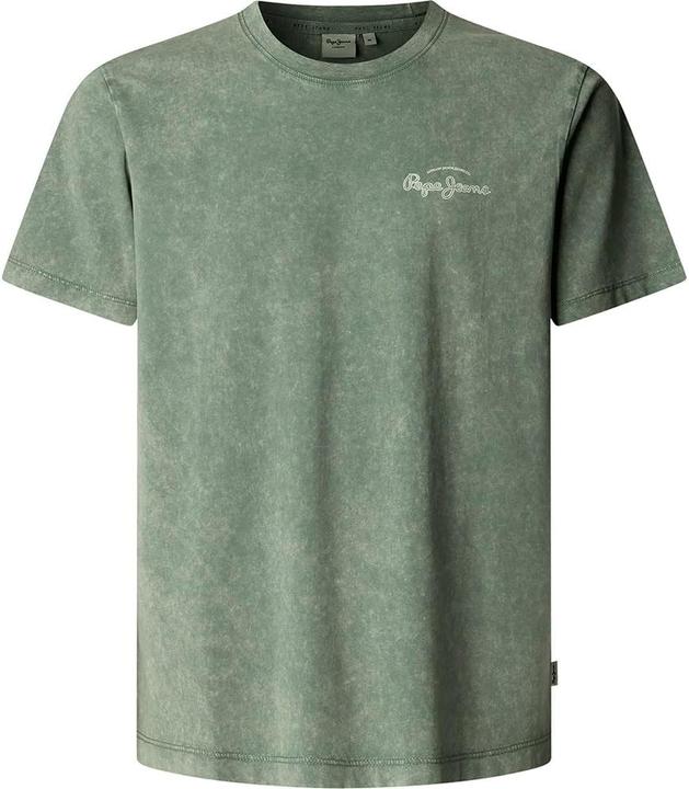 Actual product image Pepe Jeans Heren Terell TEE T-shirt, groen (SAGE Green), M, Groen (salie Groen), M (M)