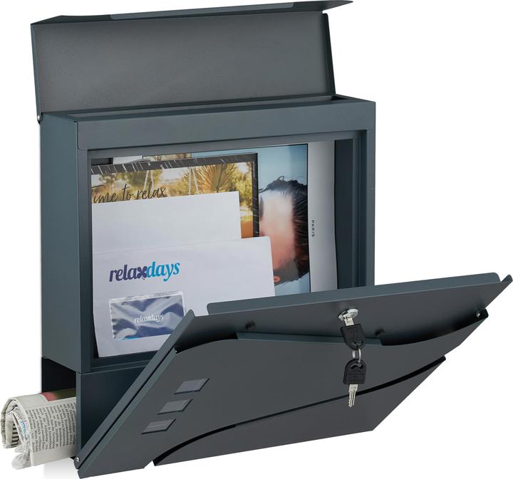 Produktbild Relaxdays Briefkasten