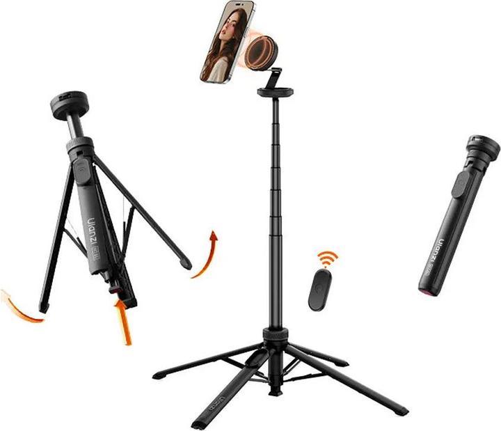 Produktbild Ulanzi MT85 Quadpod Auto-Open Tripod 150cm MagSafe - White