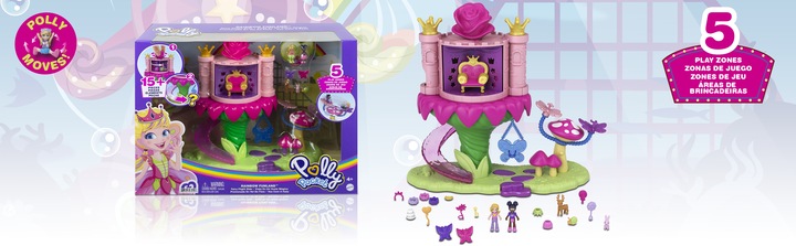 Produktbild Polly Pocket Regenbogen-Einhornspass Feenflug