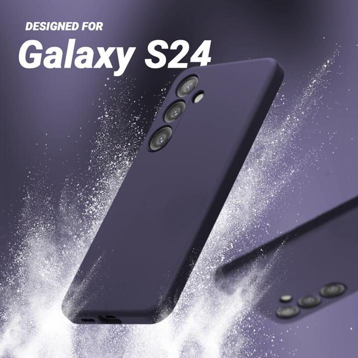 Productafbeelding Crong Kleur Cover - Samsung Galaxy S24 hoesje (Paars) (Samsung Galaxy S24)