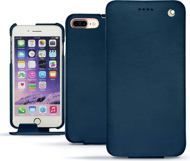 Actual product image Noreve Leather cover vertical (Samsung Galaxy S9+, Apple iPhone 7 Plus)