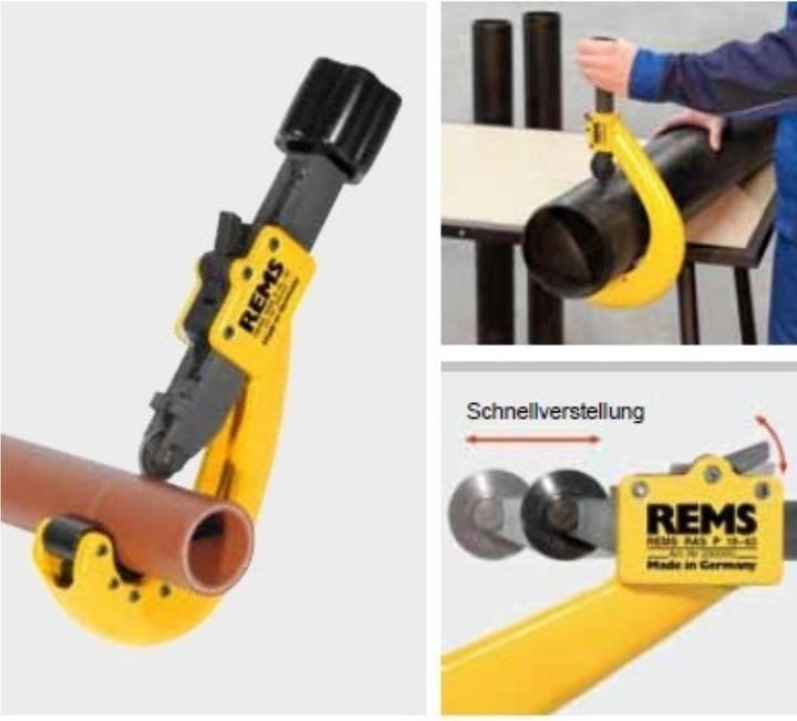 Produktbild Rems Plastikinių vamzdžių pjaustyklė RAS P 10-40 (40 mm)