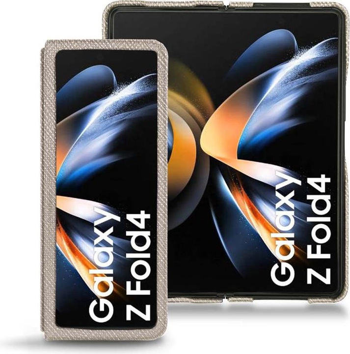 Actual product image Noreve Samsung Galaxy Z Fold4 leather cover (Samsung Galaxy Z Fold4)