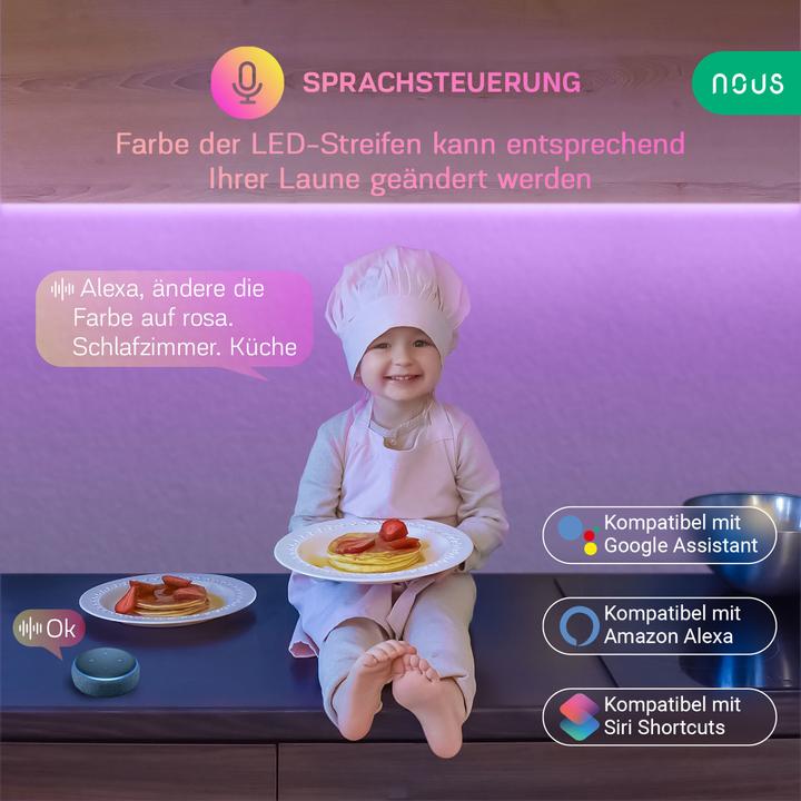 Produktbild Nous Smart (RGB, 500 cm, Indoor)
