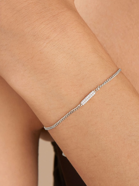 Produktbild Ania Haie Armband Glam Bar B037-02H Damen (16.50 cm, 925er Silber)