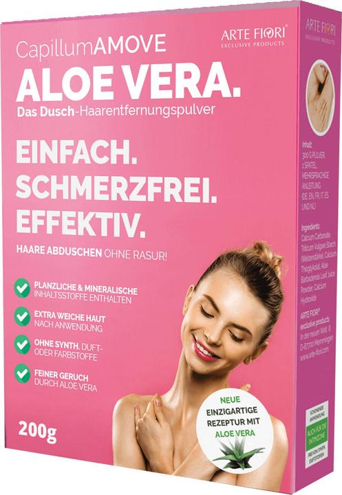 Arte Fiori Capillum Amove Aloe Vera Enthaarungspulver (1x, 200 g)
